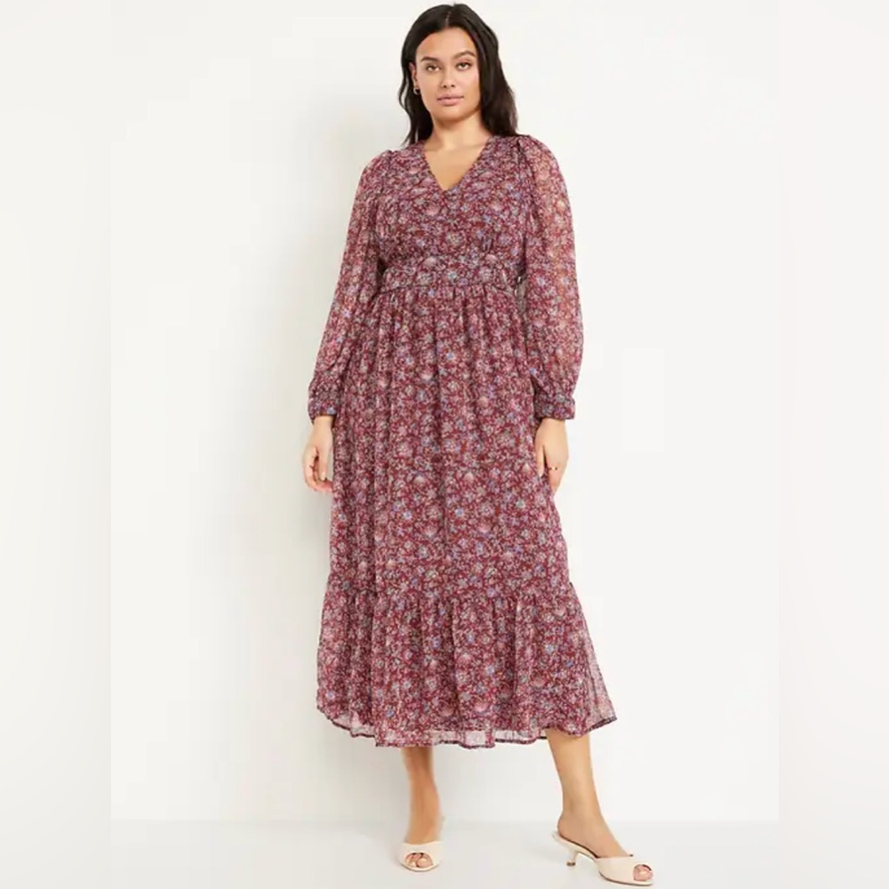 *NWT - Chiffon Maxi Dress